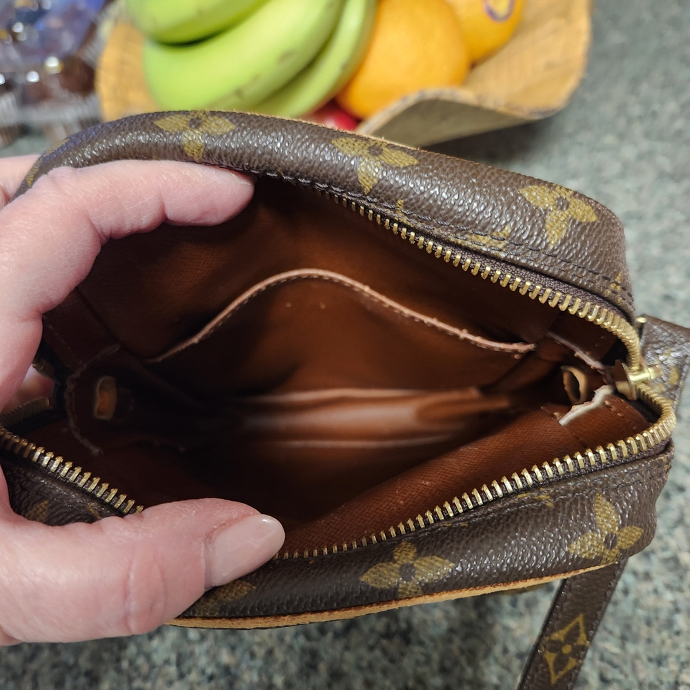 Louis Vuitton Brown Monogram Crossbody Bag - Picture 10 of 11